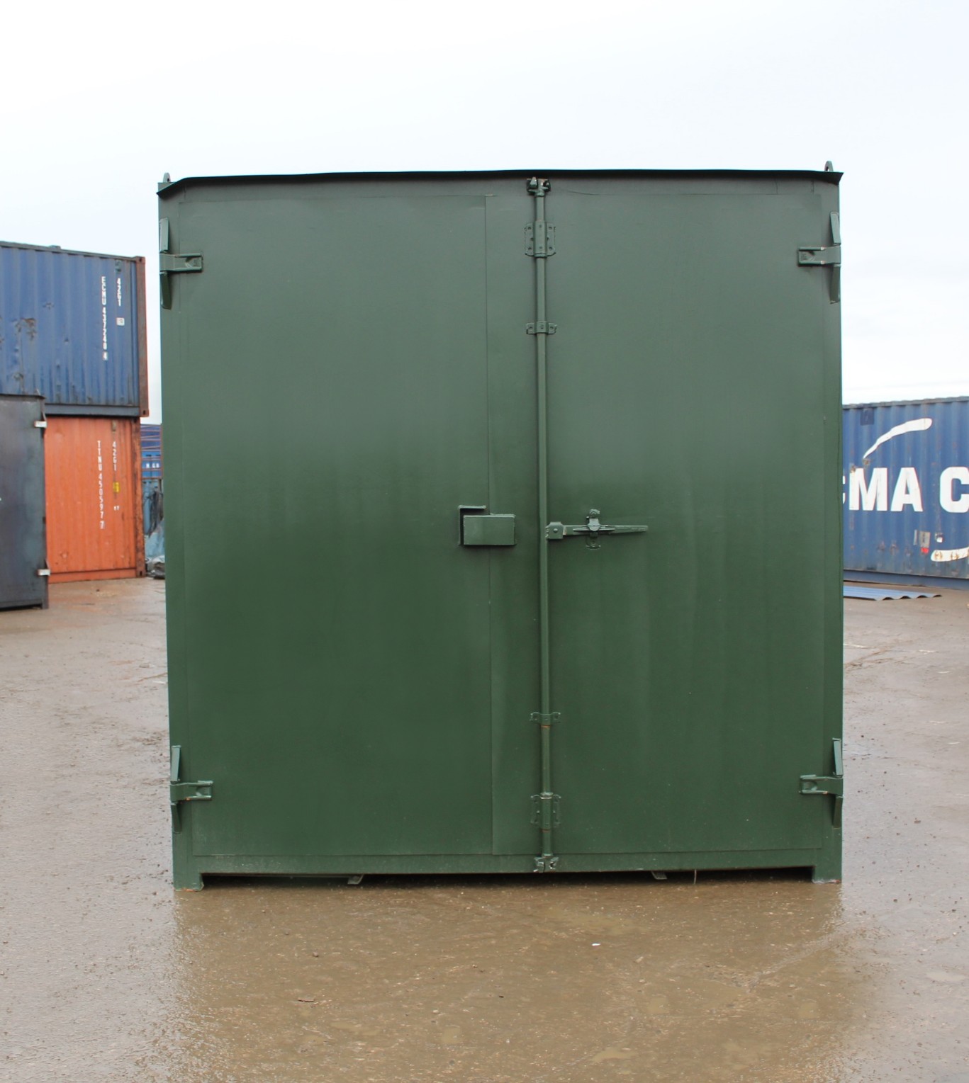 10ft Used Shipping Containers 10ft S1 Doors - Image 2