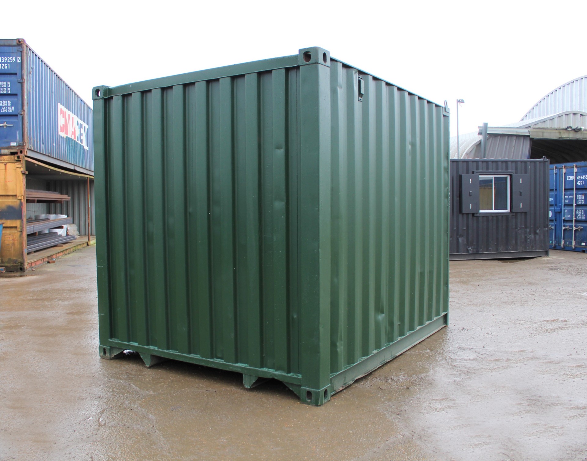 10ft Used Shipping Containers 10ft S1 Doors - Image 3