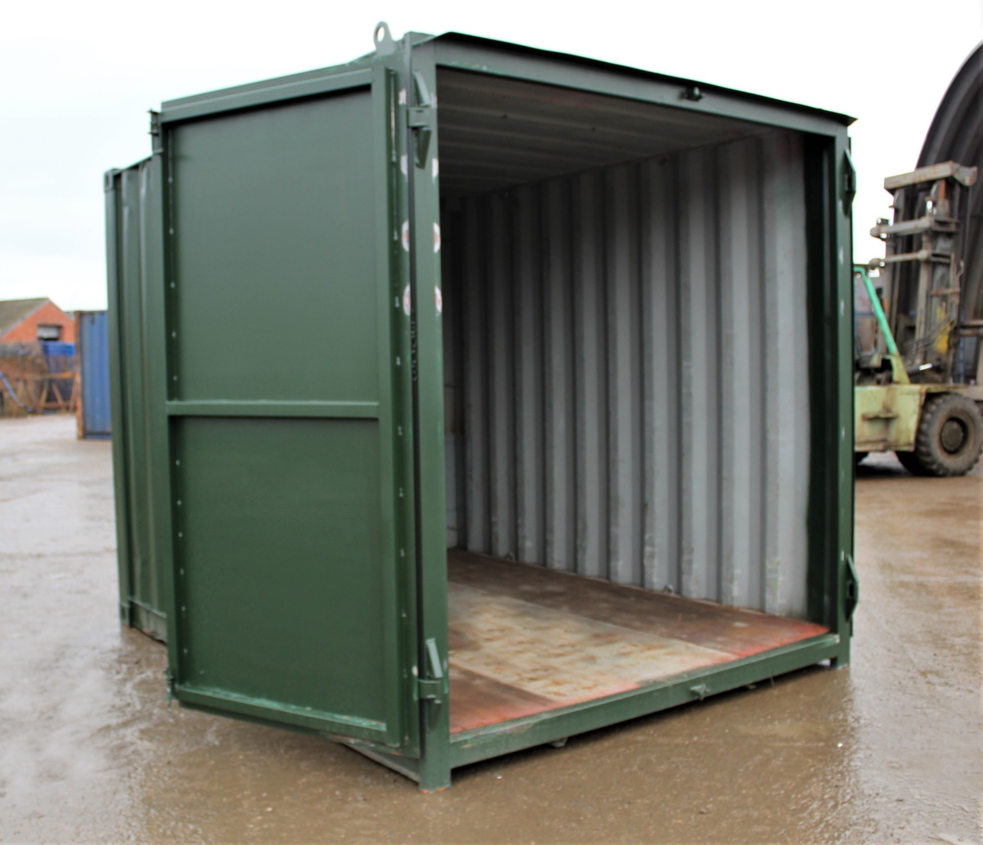 10ft Used Shipping Containers 10ft S1 Doors - Image 8