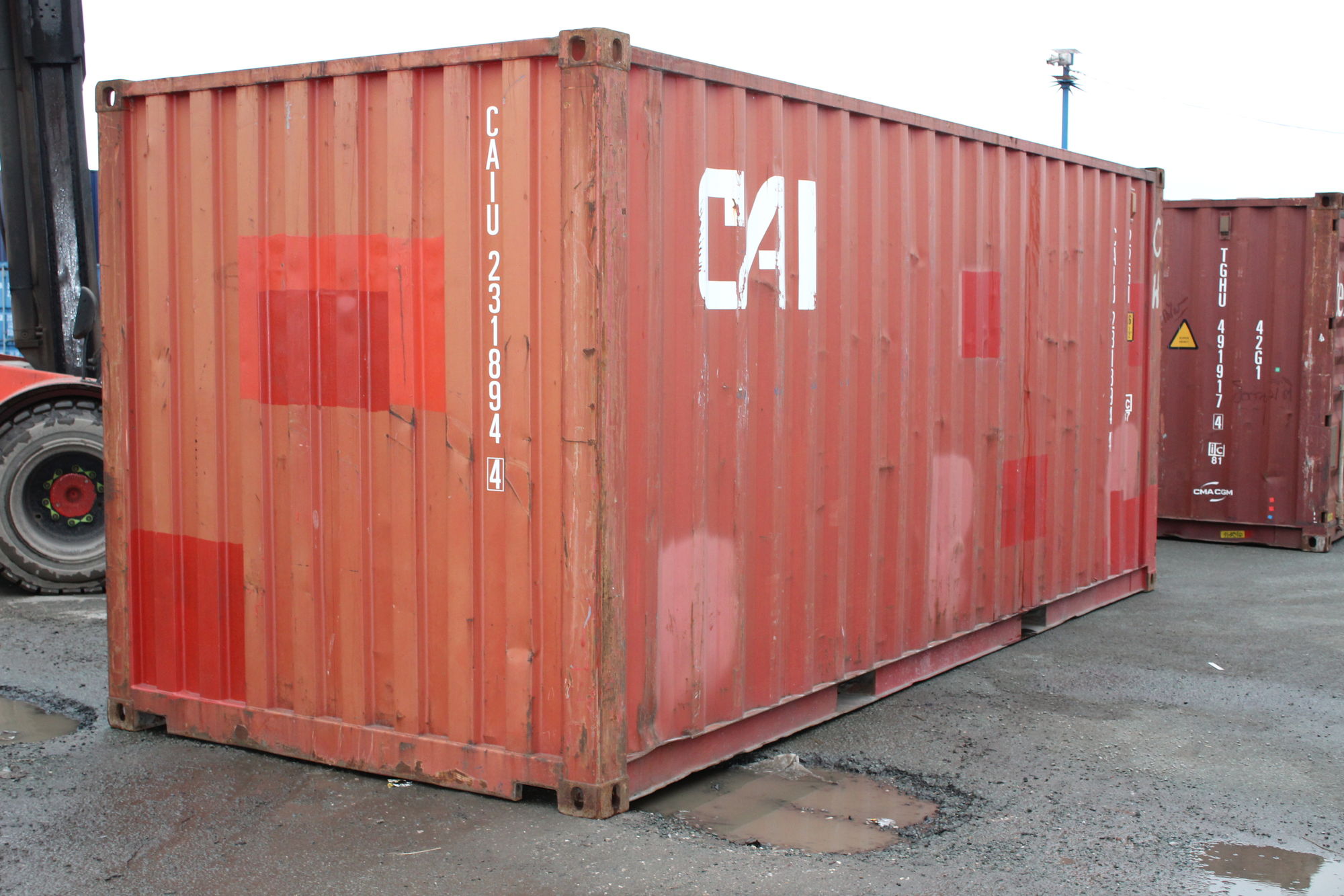 20ft Used Shipping Containers 20ft S2 Doors - Image 3