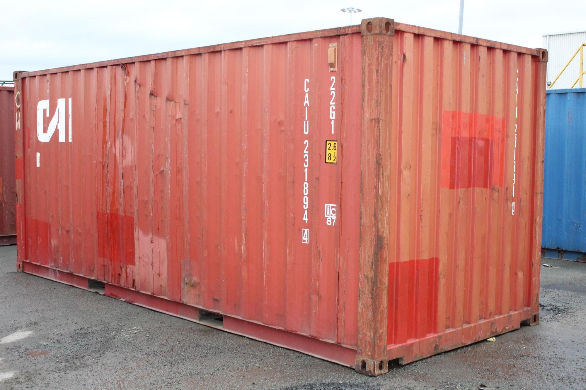 20ft Used Shipping Containers 20ft S2 Doors - Image 4