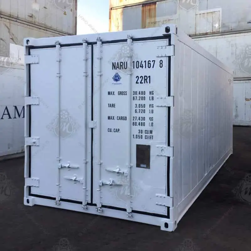40 Feet High Cube Reefer Container NARU 006907-4 - Image 2