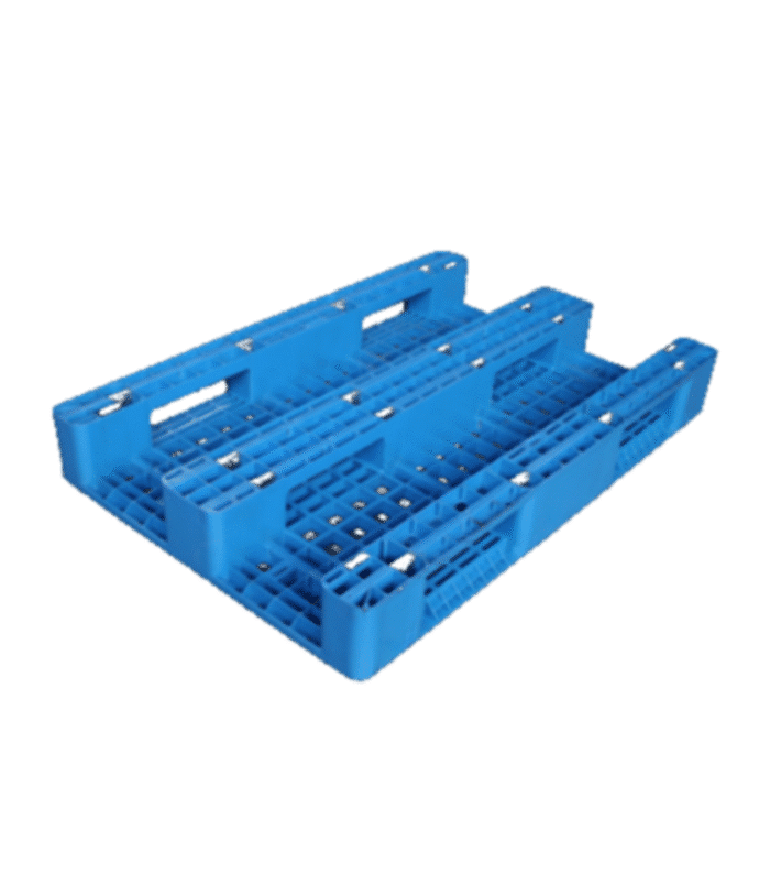 Heavy Duty Plastic Pallet 3 Skid Bottom - Image 2