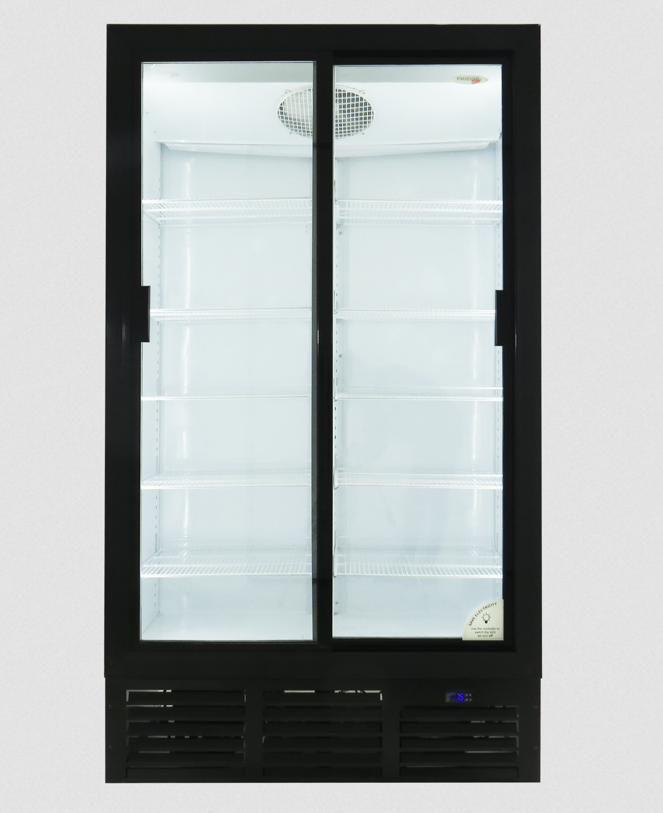 Double Door Display Fridge – 886L - COMMERCIAL FRIDGE & FREEZER