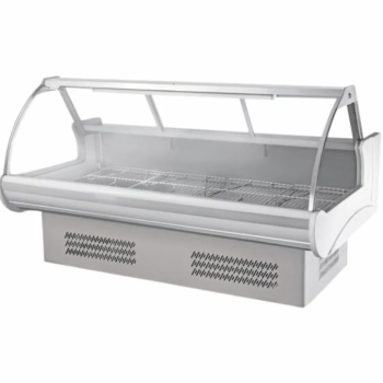 Stainless Steel Refrigerated Display Unit – 1500mm - COMMERCIAL FRIDGE & FREEZER